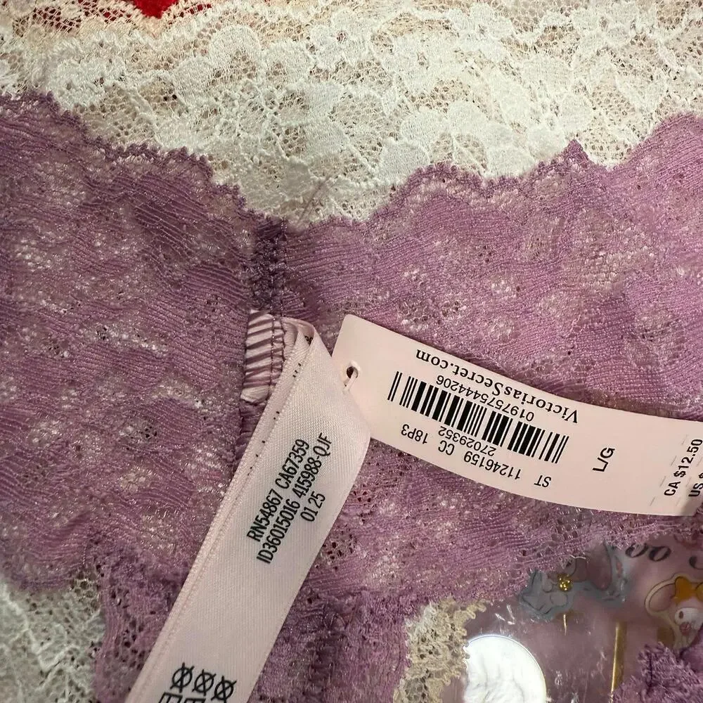 Victorias Secret Lace Thong Panties